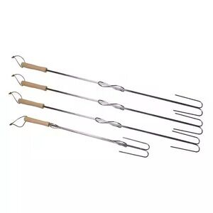NWOT - Camp Chef Extendable Safety Roasting Sticks (4-Pack)